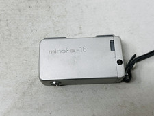 Minolta 16 Mini Camera ROKKOR F 22mm, 1:28 Made in Japan - Untested