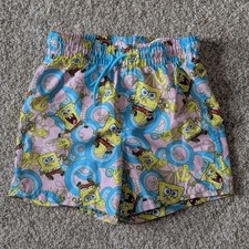 NWOT Nickelodeon Boys Spongebob Swim Trunks Size XS 5