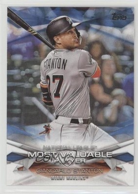 2018 Topps MLB Awards Blue Giancarlo Stanton #MLBA-13 uk2