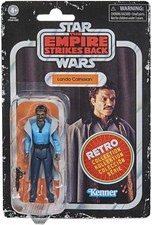 Star Wars Retro Collection Lando Calrissian Toy 3.75-inch Scale The Empire Strik