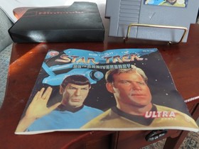Star Trek 25th Anniversary NES Cartridge + Manual (Untested) Bring Spock Home!!