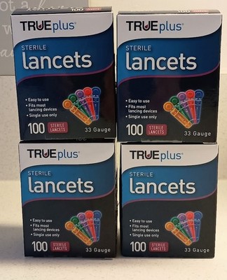 TRUEplus Universal Twist Top Lancets - 400 total