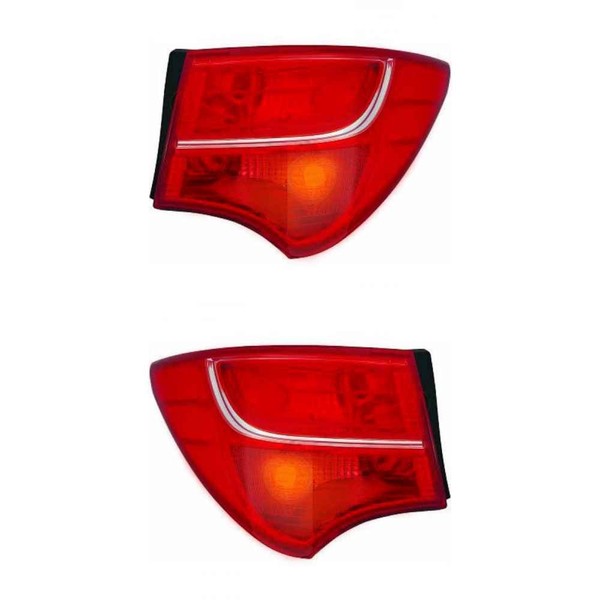 Heckleuchten RüCkleuchten Set AußEn Links + Rechts FüR Hyundai Grand Santa Fé-image