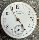 Antique VC Vacheron constantin Small Pocket Movement and Dial Spare Repair