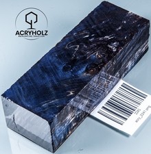2241 Kastanie Maser stabilisiert | 120x40x30 | ACRYHOLZ | Messergriff Griffblock