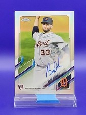 Bryan Garcia 2021 Topps Chrome Refractor Rookie Autographs SP 226/499 🔥 Tigers