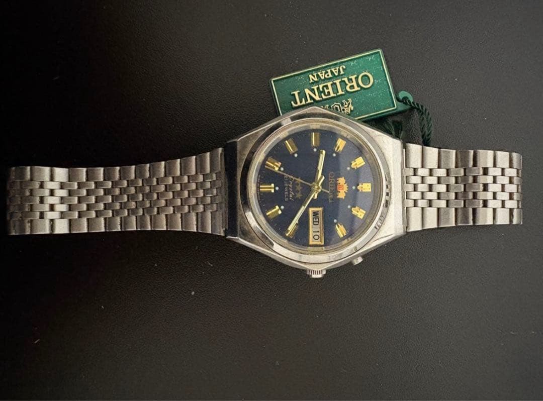 ORIENT Automatic Wristwatch Black Dial - image 3