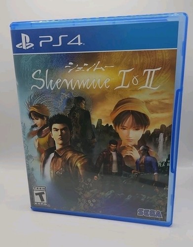 Jeu Shenmue I & II Pour PlayStation 4 - Version FR, Très Bon état, Complet