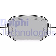 Jeu de plaquettes de frein arrière DELPHI LP2475 FIAT 500L (351_, 352_)