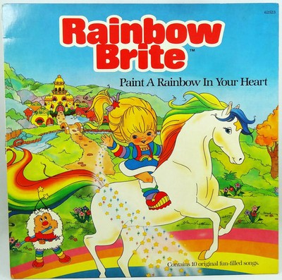 Rainbow Brite - 33T Disc - Paint a Rainbow In Your Heart - Buena Vista Records