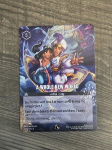 A Whole New World Lorcana | eBay