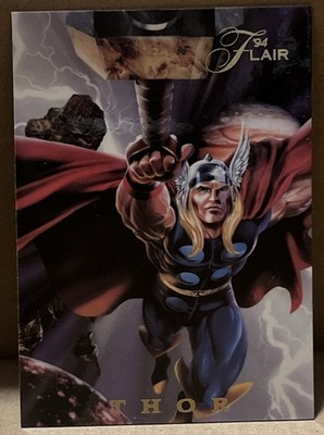 THOR 1994 Marvel Flair Power Blast Insert Chase Card #13 of 18 Rare