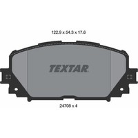 Textar 2470801 Bremsbelagsatz FüR Toyota Daihatsu Yaris Vios Ractis Charade P13