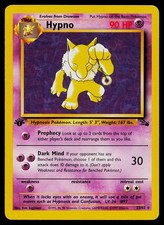 Pokemon Card Hypno 23/62 Fossil 1st Edition