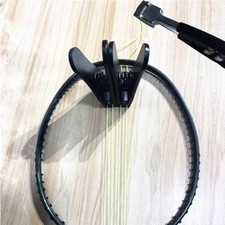 Badminton Stringing Clamp Badminton Racquet Flying Clamp Repairing with Storage