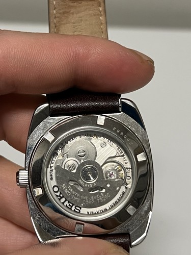 Reloj automático para hombre Seiko Recraft Series SNKP27 esfera verde 7S26-04V0 - Imagen 16 de 17