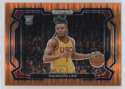 2024-25 Panini Prizm Draft Picks 7/49 Isaiah Collier #2 Rookie RC 3s8