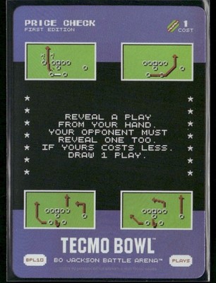 2026 Bo Jackson Battle Arena Tecmo Bowl Price Check BPL-10 Foil