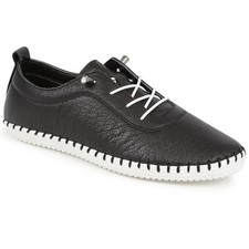 Pavers Leather Slip-On Trainers - Size 5