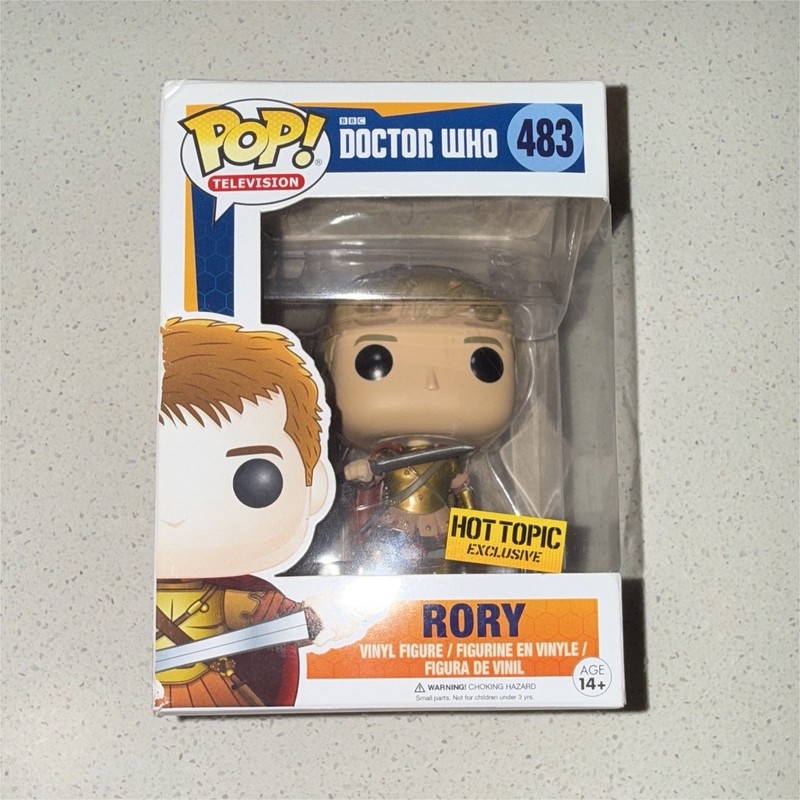Funko Pop! Television Doctor Who Rory #483 Vinyl Figure Hot Topic Exclusive