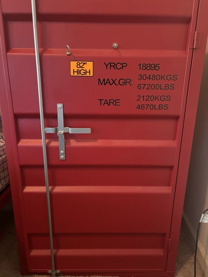 Red ACME Cargo Full Bed Set - Image 2 of 4