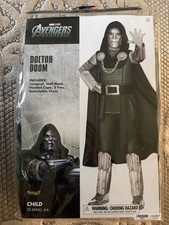 05061288 Spirit Halloween Kids Doctor Doom Costume Avengers Doomsday Size S 4-6