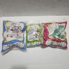 De colección 1999 McDonald's Toy Story 2 Lote De 3 Juguetes Woody Buzz Rex Dispensador De Caramelos Nuevo En Caja