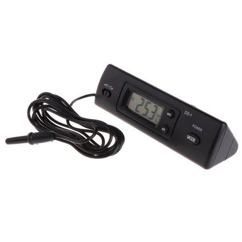 Digital Thermometer Hygrometer Temperature Humidity Gauge with Probe for Vehicle - Picture 3 of 8