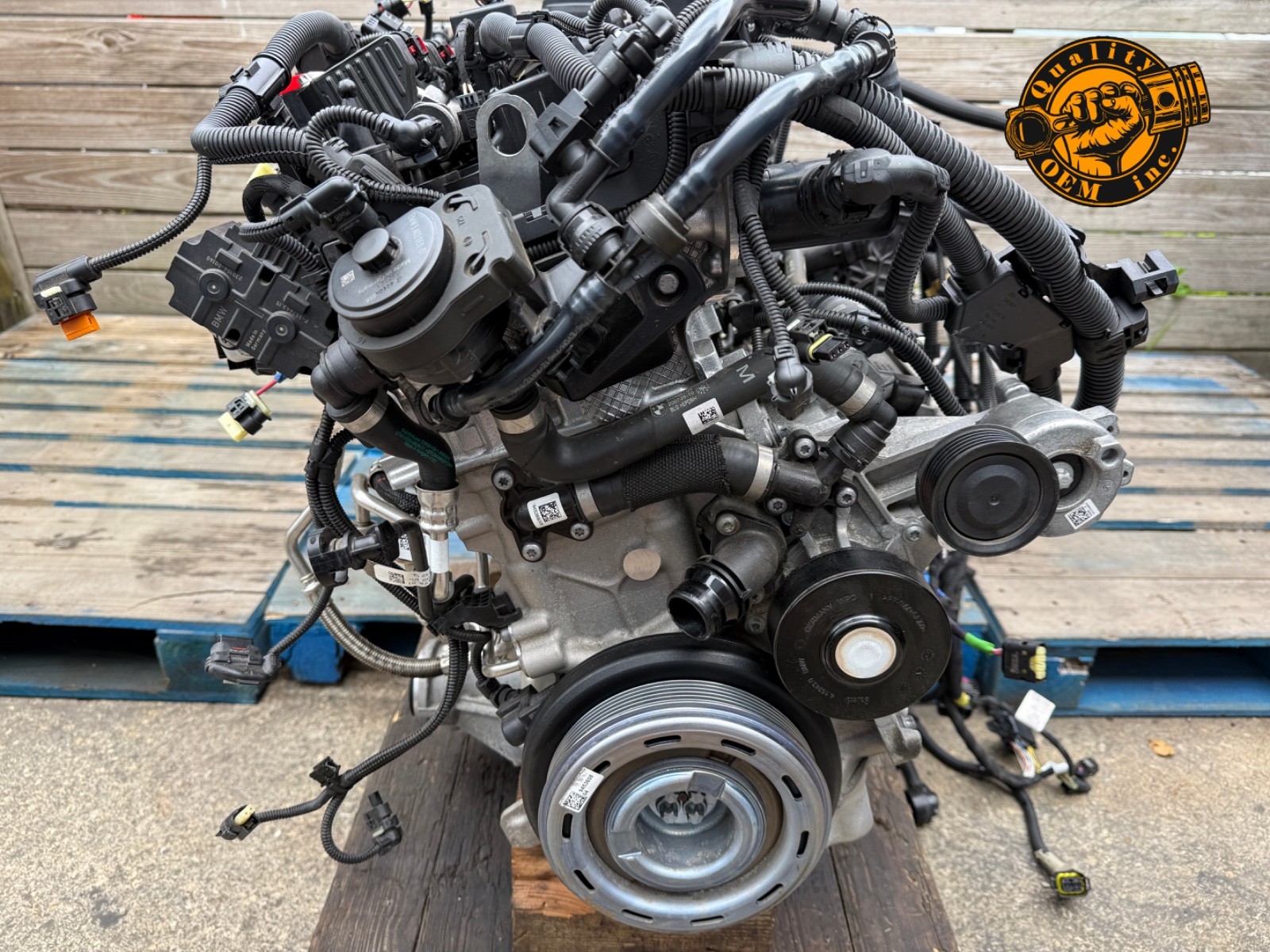 24-25 BMW 540 X5 X6, 23-25 X7 3.0 ENGINE MOTOR B58 B58B30M2 B58B30P 43,381 miles