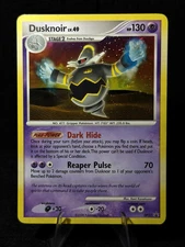 Pokemon TCG Dusknoir DP33 Diamond and Pearl Holo with SWIRL - NM