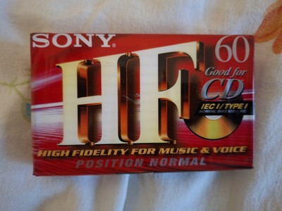 Sony HF 60 Kassette / Cassette Tape NEU Leerkassette