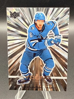 2025-26 Upper Deck #479 Sam Dickinson Outburst Silver Young Guns