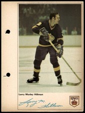 1971-72 Toronto Sun NHL Action Players Larry Hillman Los Angeles Kings