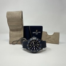 BREITLING SuperOcean 48 Blue Dial Boutique Exclusive V17369 DLC Titanium 300m 12