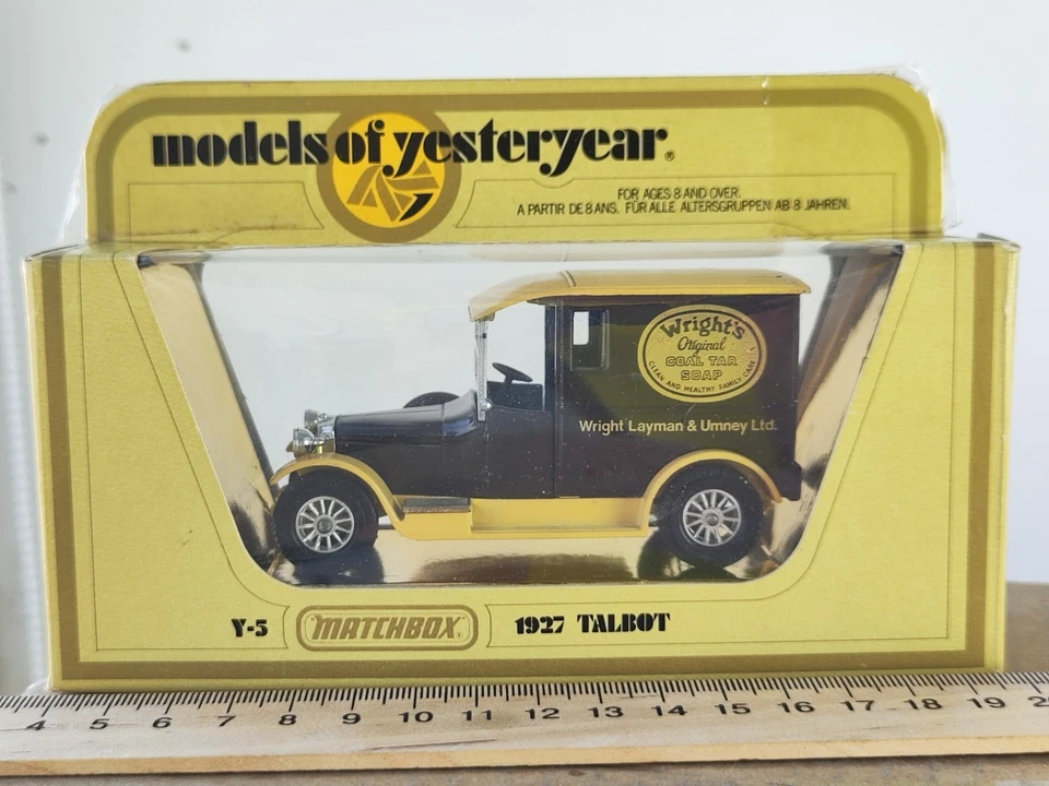 Vintage Retro Car Lesney Yesteryear Y5 1927  Talbot Van MATCHBOX, England, Boxed - Image 2 of 4