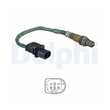 DELPHI ES20551-12B1 Lambdasonde für MERCEDES-BENZ, links, nach Katalysator
