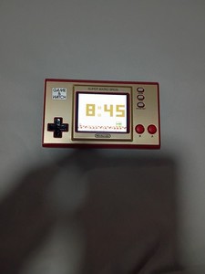 Nintendo Super Mario Bros Handheld Game and Watch 35th Anniversary Edition