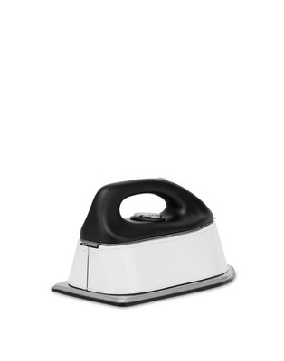 Moschino Iron Handbag Black:White