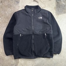 The North Face Denali Polartec Fleece Jacket Boys XL 18-20 Black Full Zip Youth