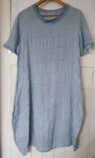 Ridley womens linen tulip dress size S