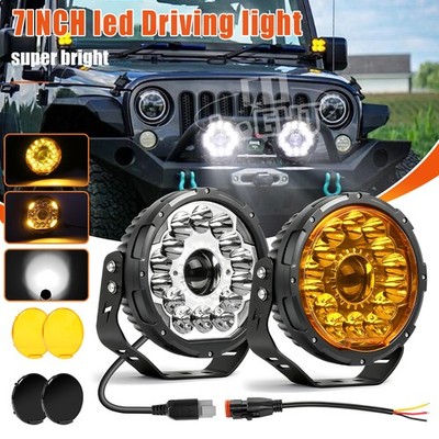 7 inch 360-PRO Laser LED Work Light Bar Fog Lamp Pods Offroad Driving or Cover