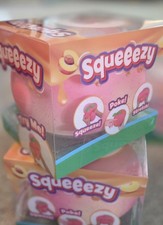 Viral Sunny Days Jumbo Squeezy Peach   Squishy Toy, Stress Relief Sensory Fun   