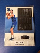 2021-22 Contenders #30 Santi Aldama RC GRIZZLIES Rookie 2021 DRAFT CLASS NM/MT