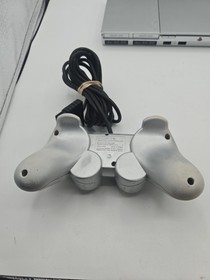 Sony PlayStation 2 PS2 Complete Slim Silver SCPH-90001 matching controller Game