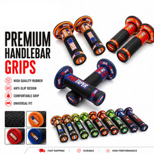 Grips Handlebar dual density Mix Colour Pad Motocross Ebike Motocross Enduro