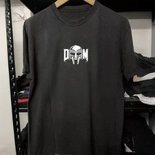 MF Doom Shirt, Hip Hop T-shirt, Music Lover Gift Unisex Black Cotton T-Shirt