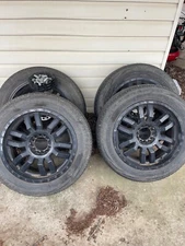 rims and tires used fuel wheels 20”