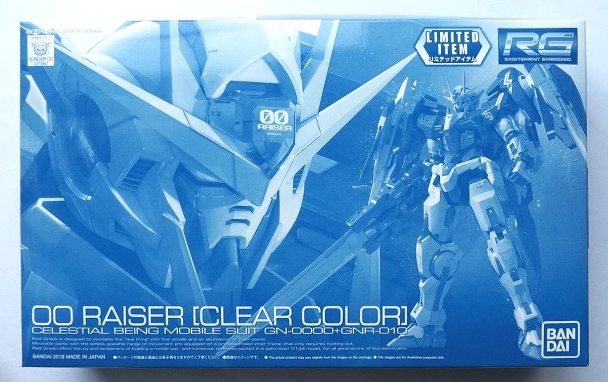 ロボット RG 00 RAISER [CLEAR COLOR] BANDAI BANDAI RG 1/144 OO Raiser color clear limited scale model kit | eBay