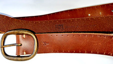 Frye Leather Belt Fits Size 38 to 44 inches