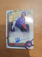 2022 Bowman #CPA-YS Yeison Santana Chrome Prospect Autographs